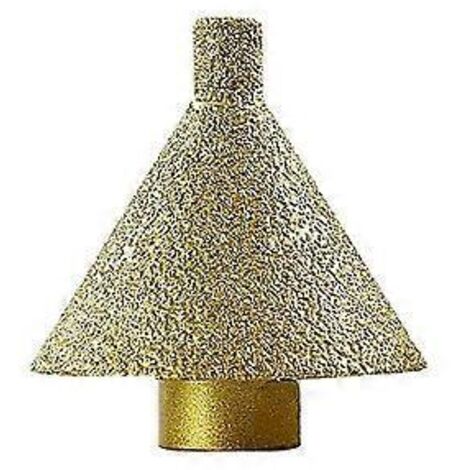 Mèche diamantée M10 pour chanfreiner, percer, aléser et polir les carreaux de porcelaine et le marbre (55 mm) (1/5)