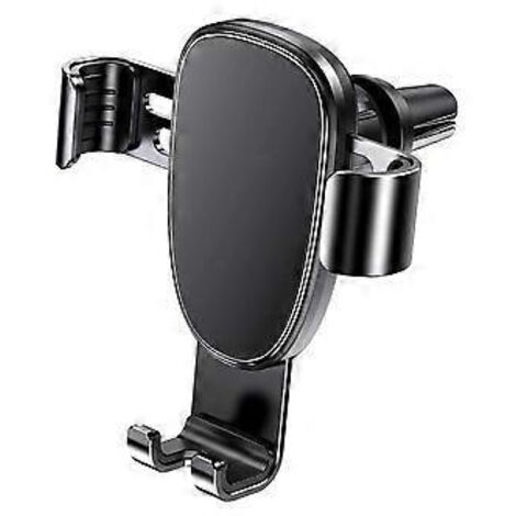 Support de téléphone pour voiture, support de téléphone à gravité pour grille d'aération, mains libres, support fixe pour iPhone 14 Pro Max, 13, 12, Samsung et Xiaomi. (1/2)
