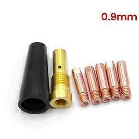 Ensemble de 7 buses sans gaz pour poste à souder MIG Century FC90 avec fil fourré K3493-1 035 0,9 mm (1/4)
