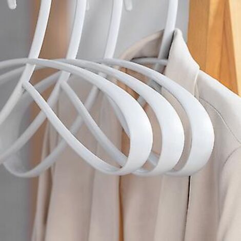 Cintre à vêtements en forme d'arc circulaire élargi, résistant aux intempéries et imperméable