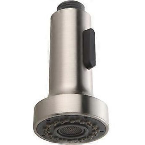 Robinet de douchette, mitigeur d'évier de cuisine, pommeau professionnel à pression, 2 jets, accessoire universel pour robinet de douchette. (1/5)
