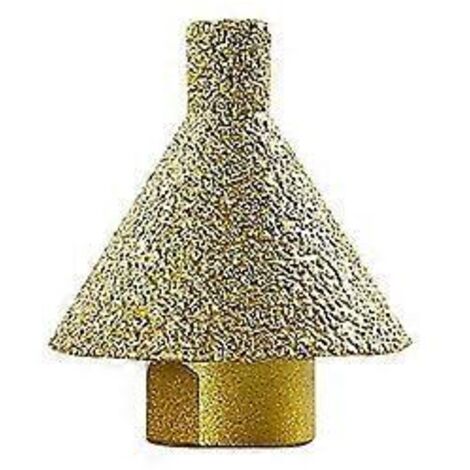 Mèche diamantée M10 pour chanfreiner, percer, aléser et polir les carreaux de porcelaine et le marbre (45 mm) (1/5)