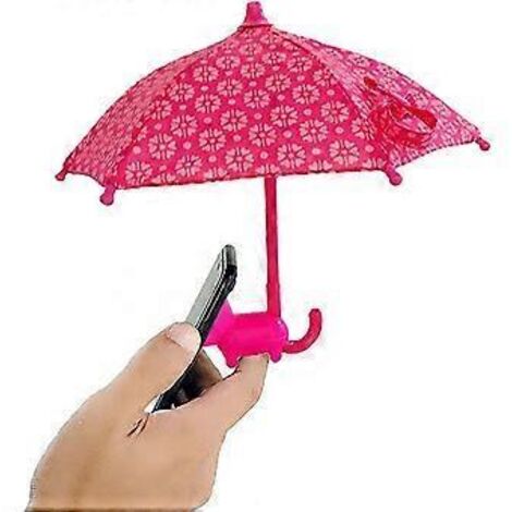 Support de téléphone parapluie à ventouse - Support universel réglable en forme de cochon avec visière pare-soleil, protection solaire et support de téléphone à ventouse (1/5)