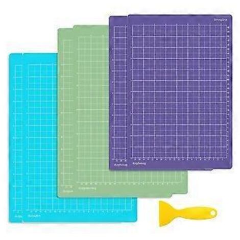 Tapis de découpe pour Xtra (StandardGrip, StrongGrip, LightGrip), 30,5 x 21,6 cm, tapis de découpe adhésifs (paquet de 6) (1/5)