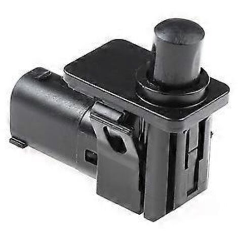 Interrupteur de capot avec système d'alarme, références 61319119052, 6131-9119-052 et 6131-4157-962, pour BMW E46 320i et E39 530D. (1/5)