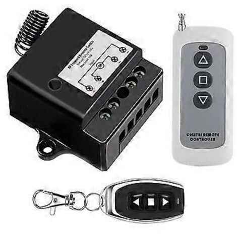 Interrupteur marche/arrêt 12-24 V CC, commande à distance pour actionneur linéaire, courant 10 A, portée de 50 m (165 pi), linéaire (1/5)