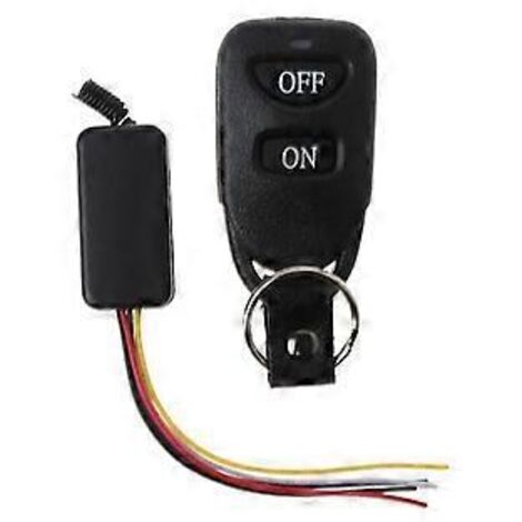 1 kit relais 5V-12V 2 canaux avec émetteur-récepteur et télécommande sans fil RF pour kit maison connectée (DIY) (1/5)