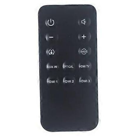 Compatible avec la télécommande pour barre de son SB400 (télécommande de remplacement). (1/5)