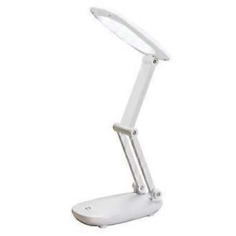 Lampe de bureau avec protection oculaire pour la lecture, lampe de lecture rechargeable à luminosité réglable pour enfants et parents, lampe de bureau portable sans fil. (1/5)