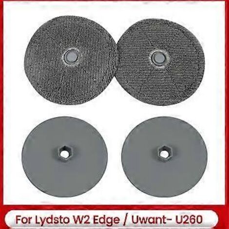Bac à lingettes pour aspirateur Lydsto W2 Edge / Uwant U260 - Pièces détachées lavables et réutilisables en microfibre (1/5)