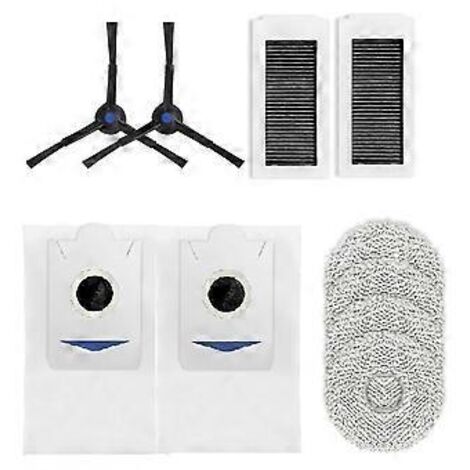 Accessoires pour robot aspirateur X5 PRO : sac à poussière, consommables pour balai, brosse rotative latérale, éléments filtrants (A) (1/5)