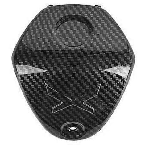 Cache central supérieur de guidon pour moto YAMAHA XMAX X-MAX 300 2017-2023 - Accessoires ABS carbone (1/5)