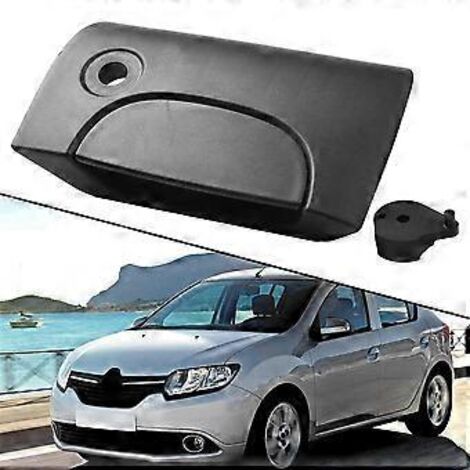 Poignée de porte arrière noire pour Kangoo 1997-2007 (réf. 7700303588 et 8200153668) (1/5)