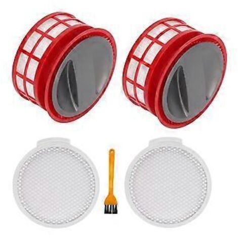 Pièces de rechange pour filtre d'aspirateur balai sans fil H7 : filtre avant et filtre arrière (1/5)