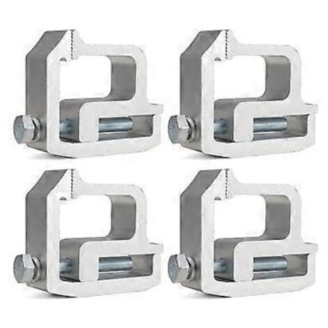 4 pinces de fixation pour capot de camion robuste TL-2002 (1/5)