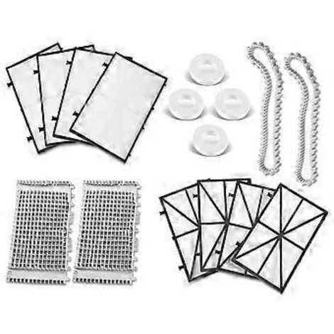 Kit d'entretien pour CC Plus : filtres 9991433-R4, balais 6101641-R2, anneaux et chenilles d'escalade (1/5)