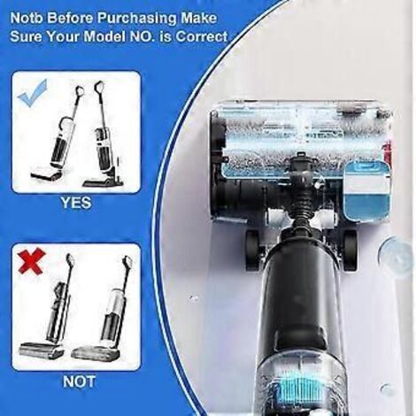 Ensemble brosse rotative et filtre HEPA pour aspirateur eau et ...