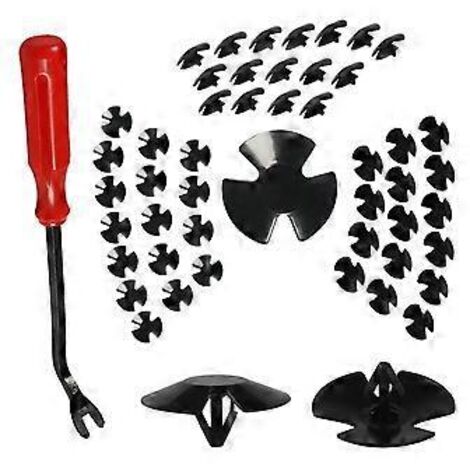 50 clips de fixation pour isolation de capot avec outil de retrait pour Grand Ram, remplace 4878883AA (1/5)