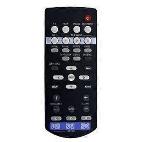 Télécommande de remplacement FSR86 ZP80780 pour système de barre de son -1500 SRT1500 YSP-1600 YSP1600 (1/5)