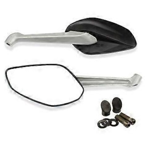 Rétroviseur de moto pour Diavel 14 821 1200 1200S Argent (1/5)