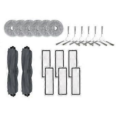 Pièces de rechange pour aspirateur robot L10 Prime / L10s Pro : brosse latérale principale, filtre HEPA, serpillière. (1/5)