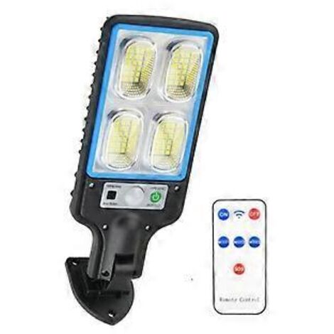 Lampes solaires extérieures B-Solar - Détecteur de mouvement, 3 modes d'éclairage - Télécommande incluse - Protection murale (1/5)