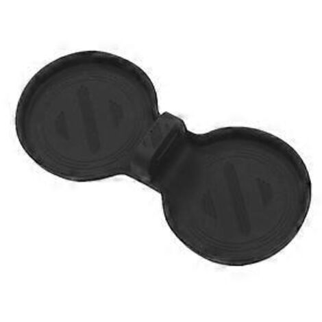 Accessoires pour porte-gobelets de console centrale - Noir (1/5)