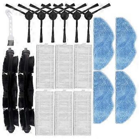 Lot de 19 brosses principales pour Tefal Rowenta X-Plorer Série 75 S+ RG8597W (1/5)