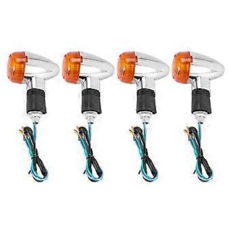 4 clignotants de moto à LED orange pour (1/5)