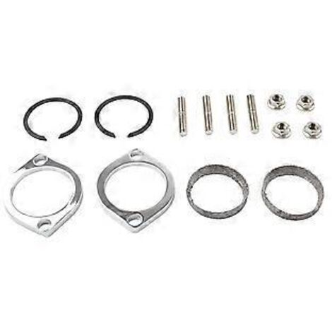 Kit d'installation de bride d'échappement (brides, joints, clips en C, écrous, rondelles) pour Softail Dyna Touring 30-0205 (1/4)