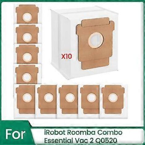 Sacs à poussière pour aspirateur robot iRobot Roomba Essential Vac 2 Q0520, pièces de rechange, non tissés G (1/5)