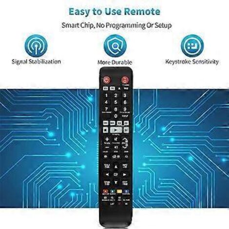 Télécommande de remplacement AK59-00176A pour lecteur Blu-ray (1/5)