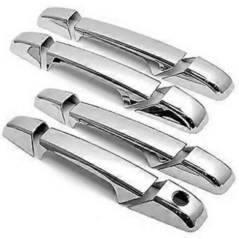 Garnitures de poignées de porte extérieures chromées en ABS pour Escalade 1500/2500/3500 XL (1/5)