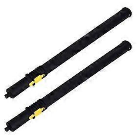 Lot de 2 tuyaux d'extension de rechange pour nettoyeur vapeur CTK10, CTK20, SC1, SC2, SC3, SC4, SC5 et SG4.