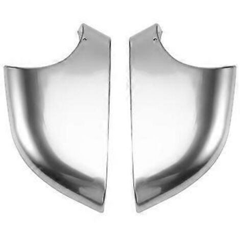 1 paire de supports de rétroviseurs extérieurs chromés pour portières arrière de voiture Tesla Model 3 2017-2022 (228 pièces) (1/5)