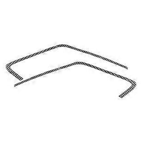 Baguette décorative de porte en fibre de carbone pour Porsche 718 982 (2016-2022) - Accessoire intérieur (1/5)