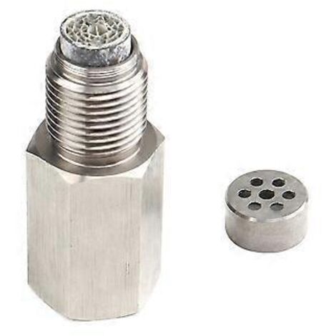 Adaptateur de sonde à oxygène M18x1,5 avec éléments filtrants pour sonde à hydrogène décatalysée, entretoise d'extension, réparation du voyant moteur (1/5)