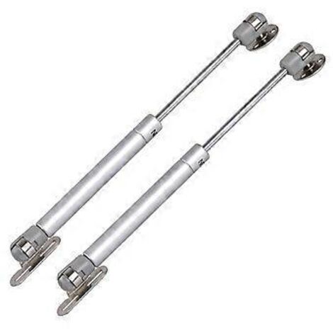 4 charnières à gaz de 150 N (15 kg) pour meubles, placards de cuisine, armoires, supports de couvercles et autres accessoires de quincaillerie. (1/5)