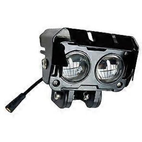 Accessoires de remplacement pour phare avant de trottinette électrique Kukirin : phare, guidon, éclairage LED avant (1/5)