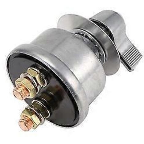 Interrupteur principal de déconnexion de batterie, ensemble de câbles de batterie 4 AWG de 30 cm, coupe-batterie à courant élevé pour VR, (1/5)