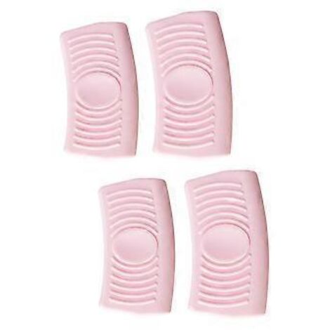 Accessoire indispensable pour la sécurité en cuisine : poignée de casserole antidérapante en silicone, résistante à la chaleur et disponible en plusieurs couleurs vives. (1/4)