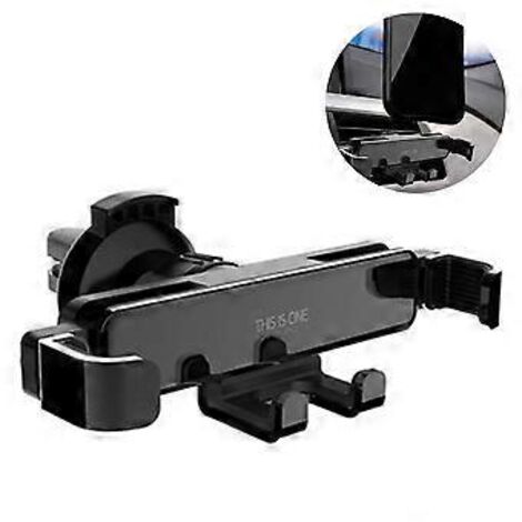 Support de téléphone portable à verrouillage automatique réglable : un design élégant allié à une fonctionnalité optimale pour une intégration parfaite dans votre voiture. (1/5)