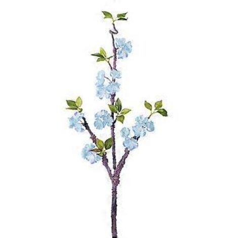 Fleurs artificielles réalistes, 7 branches, fausses fleurs et feuilles décoratives en plastique pour la maison, le jardin, le balcon ou la terrasse. (1/5)