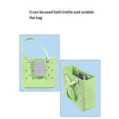 Sac de rangement pour téléphone portable, accessoires pour sac de plage, support de téléphone portable pour sac Bogg Hole, pendentif (1/5)
