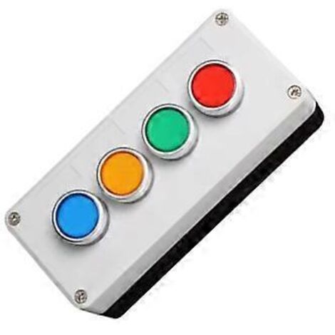 Interrupteur à bouton-poussoir étanche momentané à réarmement automatique (1/3)