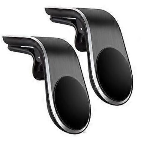 Support magnétique universel pour grille d'aération de voiture, installation rapide, pour une conduite mains libres en toute sécurité. (1/5)