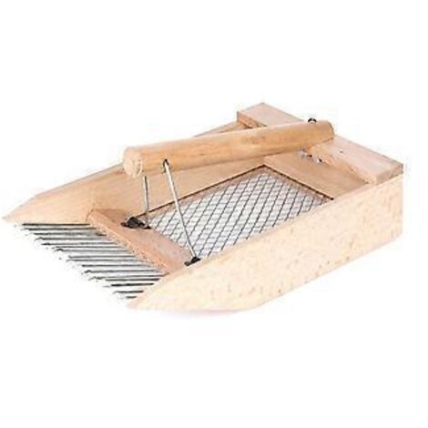 Cueille-baies avec peigne en acier inoxydable, râteau à myrtilles, cueille-framboises avec panier de rangement (1/5)