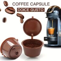 Filtre à capsule réutilisable pour recharge Nescafé Dolce Gusto