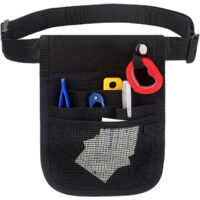 Sac banane pour infirmière (sans outils), sac organisateur noir pour matériel médical