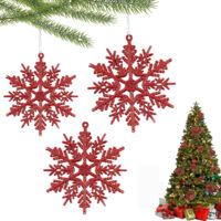 27 décorations flocons de neige, décorations à suspendre flocons de neige, Sn